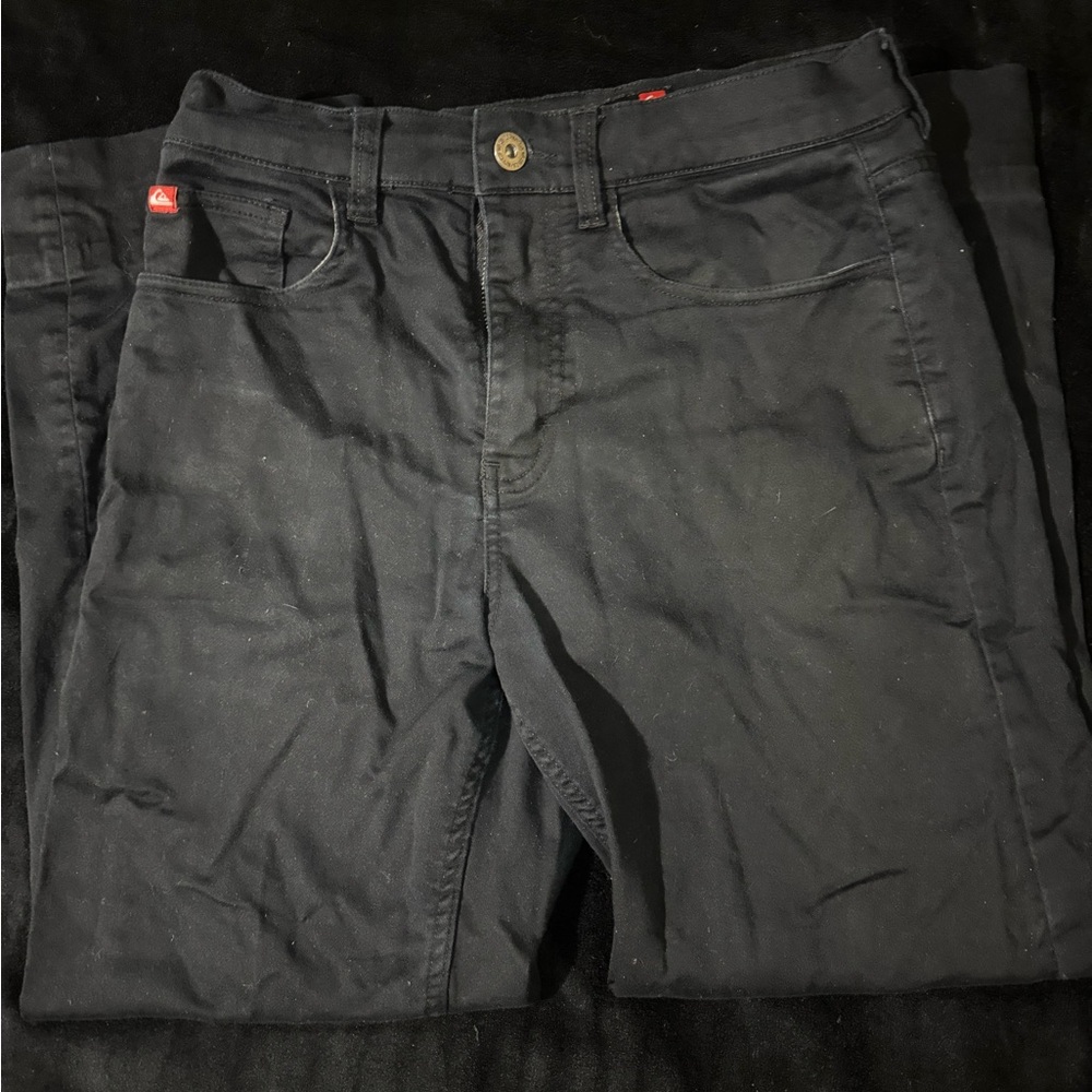Quiksilver Men's Slim Black Jeans
